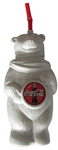 Coca C o l a - Trinkbecher als Polarbär - 24 cm