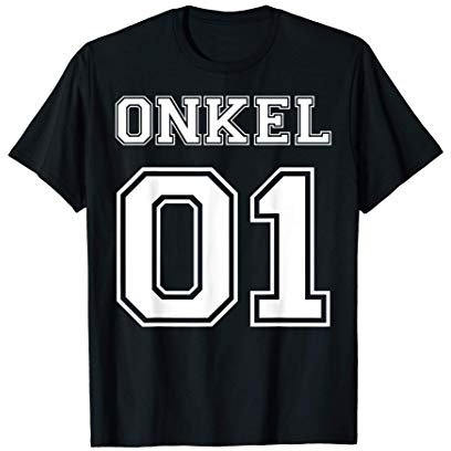 Herren Onkel 01 Bruder Partnerlook Geschenk T-Shirt