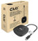 CLUB 3D CSV-1550 USB Type C 3.2 Gen 1 Multi Stream Transport (MST) Hub DisplayPort1.4 Triple Monitor