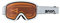 Anon Herren Relapse Snowboard Brille, White/Perceive Sunny Onyx