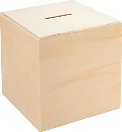 VBS Spardose Würfel 10 cm x 10 cm