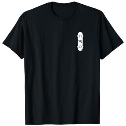 Sk8t Graffiti Skateboarding Coole Silhouette für Skater T-Shirt
