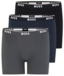 BOSS Herren Brief 3p Bt Boxershorts, Hellblau, 5XL EU