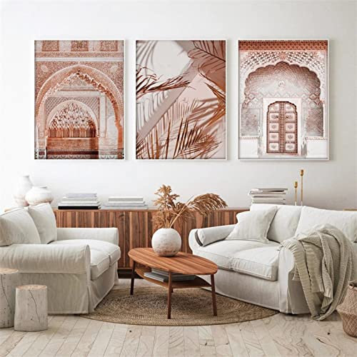 3 Packung 5D Diamant Painting Full Drill Set Square drill Boho Islamisch 80x100cm DIY Diamond Painting Kreuz Stich Strassstein Stickerei Diamond Painting Set Decoration Geschenk für Erwachsene Kinder