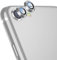 GIOPUEY [2 Pack] Kamera Schutz für iPhone SE 2022, iPhone SE3 Glas Schutzfolie Kamera [2 in 1 Material] Metallbordüre + Schutzglas - Silver