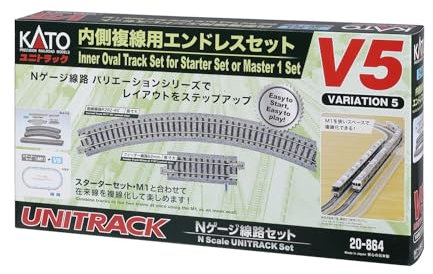 KATO V5 20-864 N Gauge Interno Doppio Filo Endless Set Modello Ferroviario