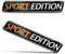 Biomar Labs 2 x 3D Gel Silikon Aufkleber Sport Edition Badge Stickers Autoaufkleber Auto Motorrad Fahrrad Fenster Tür Laptop KS 30