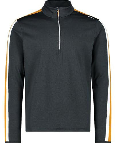 CMP - Herren-Sweatshirt, Schwarzer Mel.-Kürbis, 54