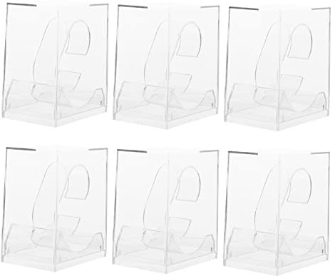 Cabilock Uhr Box 6 Stücke Boxen Uhr Display Box Kinder Schmuck Veranstalter Smartwatch Für Kinder Reloj Para Hombre Inteligente Uhrenbox Scrunchie Acryl Uhrenbox Display Box Vitrine