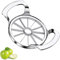 LUXTE 12-Blade Apple Corer and Slicer, Stainless Steel Ultra-Sharp Fruit Corer Peeler Slicer, Wedger, Pitter, Decorer Tool, Divider for Up to 4 Inch Apples