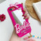 CrazyLemon für iPhone 6 Plus / 6S Plus Hülle, Silikon Rosa Verspiegelt Handyhülle mit Flauschigem Haarball für Damen Teenager Mädchen Kinder Seiches Langlebiges Gummi Stoßfeste Schutzhülle