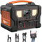 Tera 1000W Portable Power Station: Outdoor Mobile Energy Storage Power Supply 999Wh Backup with Strap UPS Solar Generator (Solar Panel Not Included) Pure Sine Wave AC Outlet for Home Outdoor M1000PRO