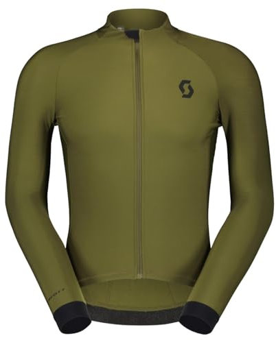 Scott RC Pro Warm Winter Fahrrad Trikot lang fir grün 2024: Größe: XXL (58)