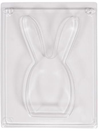 Rayher PET Gießform Häschen, Motiv: 12,3x6,8cm, Tiefe bis 1,8cm, 36142000