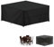 LAMUNI Gartenmöbel Abdeckung Wasserdicht Outdoor Tischabdeckung Winterfest Abdeckplane Gartenmöbel, 420D Oxford Whirlpools Abdeckhaube Schutzhülle für Gartentisch Sitzgruppe, 190x190x75cm
