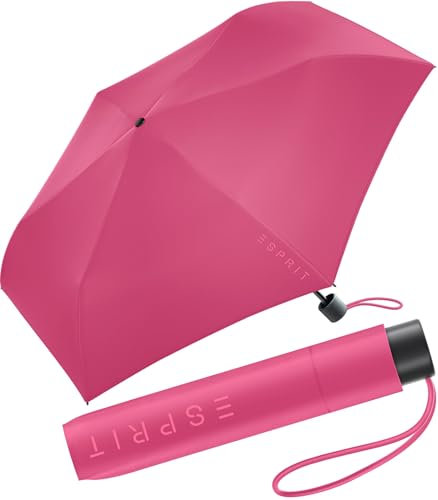 Esprit Mini parapluie de poche Slimline FJ 2022, Rose, 95 cm