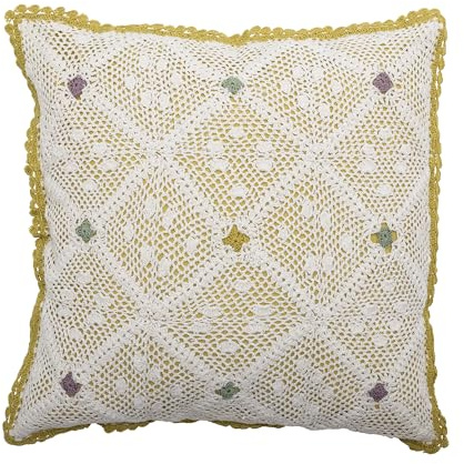 Bloomingville Rovigo Kissen, Natur, Baumwolle, L45xB45 cm