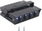 Namvo Caja de panel de interruptor basculante de 6 bandas SPST 12 V Caja de panel de interruptor de encendido/apagado 40 amperios máx. para automóviles, barcos, automóviles marinos, vehículos rec