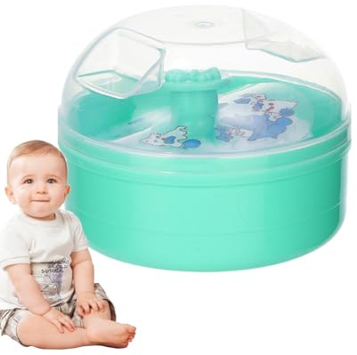 ETUCYNG Puderpuder Puderpuder, Puderquaste für Kleinkinder, Applikator und