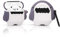 TAOCHEN Hüllen für AirPods 4 Drahtlose Ohrhörer (2024) mit Karabiner- Silikon Aufladung Schutzhülle mit Niedlich Cartoon Haut Design für AirPods 4th Erzeugung Kopfhörer
