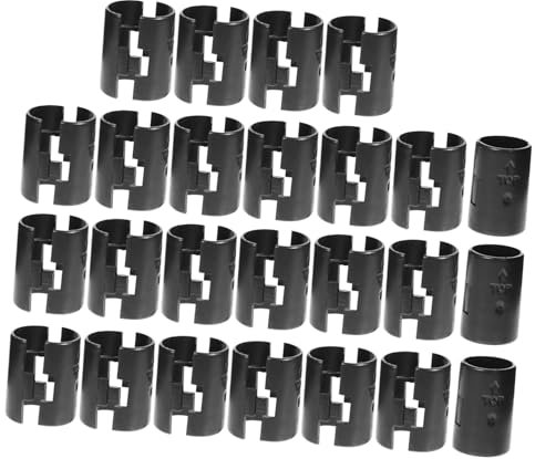 SEWOART 25paare Drahtregal Clips Kunststoffverbindung Für Regalsysteme Ersatz Für Steckregal-hülsen Für Regalbefestigung