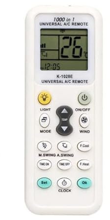 Telecomando Universale Condizionatore per Hisense LG Gree Midea Sanyo Toshiba Haier Daikin Sharp Samsung di 1000 Marche, Bassa Energia Telecomando Climatizzatore