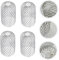 Lurrose 1 Satz Dachrinnenschutzgitter Dachrinnenschutz Siebfilter Laubgitter Dachrinnenreiniger Dachrinnen Aluminium Dachrinnenschutz Silber Aluminiumlegierung 4 Stück