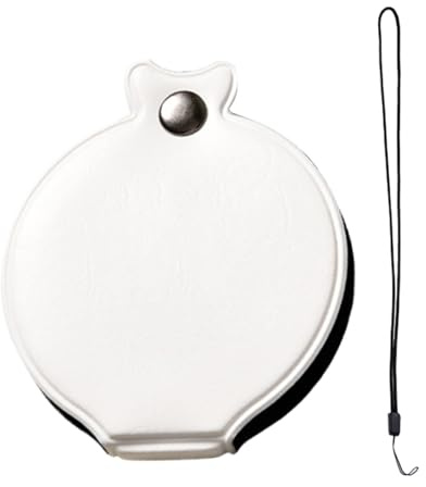 Magnifying Glasses, Shatterproof Handheld Magnifier, 3.3 inches, 3X Magnification, Jewelry Loupe with Lanyard, Senior Vision Aid, Reading Assistance Tool, for Coin Collecting