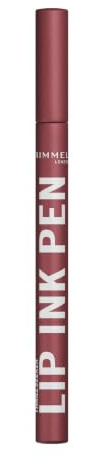 Rimmel Thrill Seeker Lip Ink Pen, 210 Crush Canvas, Lipstick, Pen-Like Precision Applicator, Kiss-Proof & Transfer-Proof, Buildable Colour, Vegan Formula, 1.7ml