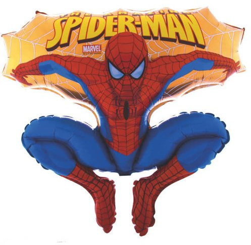 Folienballon Spiderman ca. 60cm Shape