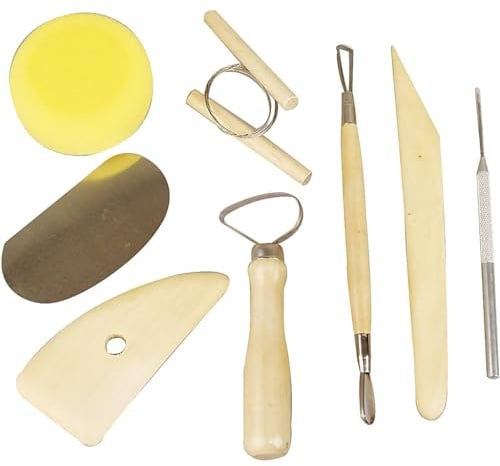 Töpfer-Werkzeug-Set, 8asstd