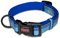 HALTI Komforthalsband - Hundehalsband mit Neoprenpolsterung, 3M-Reflektorgewebe und verstellbarer Riemen. Geeignet für kleine Hunde und Welpen (Größe XS, Blau)