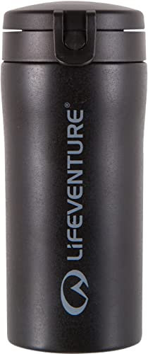 Lifeventure Flip-Top Thermal Mug, Insulated & Leakproof Travel Mug, 300ml