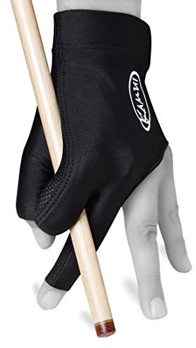 KAMUI Billardhandschuh QuickDry für linke Hand, Schwarz (XL)