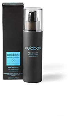 OOLABOO Wipe Off 3 In 1 Daily Nutrition Cleansing Nectar, 200 ml