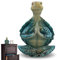 Figur Meeresschildkröte, Meditation Zen Yoga Sea Turtle Skulptur for Namaste – Sammlung von Miniaturfiguren von meditierenden Meeresschildkröten für Terrasse, Rasen, Garten Generic