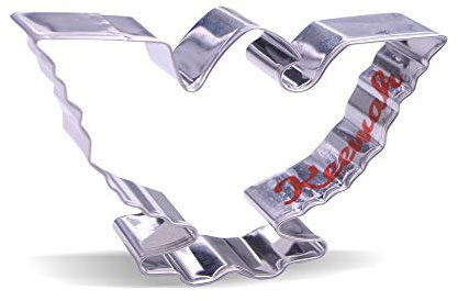 Keewah Ausstechform Amerikanischer Adler, Edelstahl, 10,4 cm