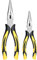 ZUZUAN Premium Vise-Grip Long Needle Nose Pliers- 8” & 6’’, Paper Clamp Precision, High Carbon Steel, Soft Grip with Wire Cutter, Long Nose Cutting Pliers for Home, Fishing, Jewelry, Crafts，2pcs