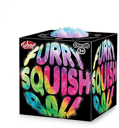 Tobar SCRUNCHEMS FURRY STRESS SQUISH BALL Toy