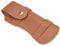 PATIKIL 6.1 Pelle Coltello Fodero, Cintura Asola Pieghevole Coltello Foderi PU Pelle Sicurezza Coltello Custodia per Esterni Campeggio Pesca, Marrone