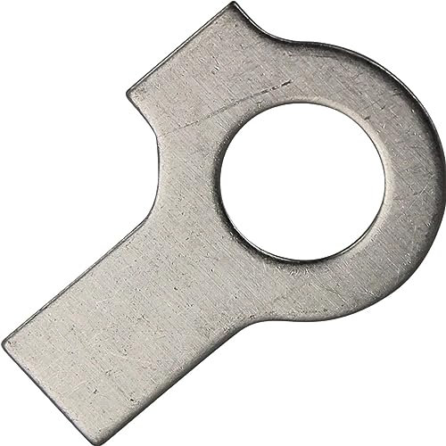 OPIOL QUALITY® 10 Stück Sicherungsbleche mit 2 Lappen 10.5 für M10 Edelstahl A2 V2A Sicherungsblech DIN 463 Sicherungsscheiben