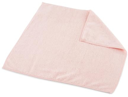 Coastwide Professional Microfiber Wipers, Pink, 24/Carton