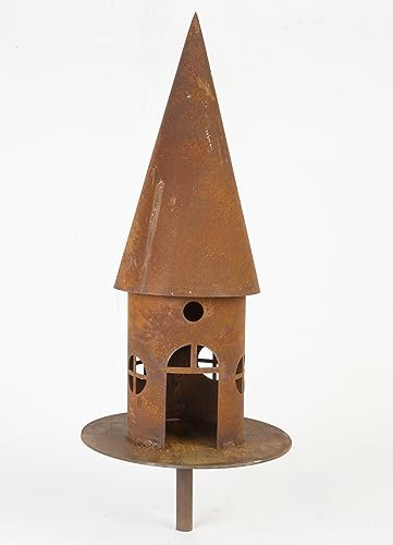 Gartenstecker, Vogelhaus ohne Stab, H 43cm