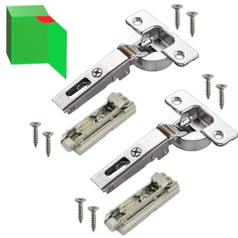 Cerniera SALICE Universale con Apertura 110° Applicazione Standard (SILENTIA Chiusura DECELERATA, COLLO BASSO 0, pz 2)