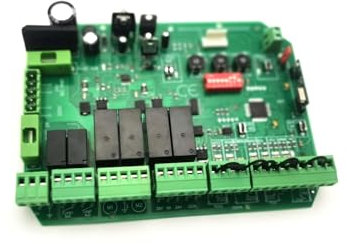 Abridor de puerta de garaje, Placa de circuito de Control de puerta oscilante/deslizante DC24V/12V, conexión con regulación de velocidad de Motor Dual y cierre automático de puerta Se adapta a puertas