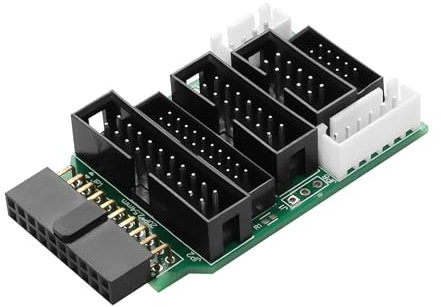 YAODHAOD Multifunktions IDC Stecker 10-20 Pin, für kompatible ST-LINK V2 Simulator,JTAG J-Link V8 V9,Ulink2,ST-Link,ARM STM32