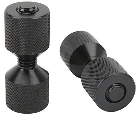 Haosie Flange Pins, 2PCS Aluminum 2 Hole Flange Alignment Pin, Suitable for Pipe Flanges in Automotive Parts, Ships and Large Machinery