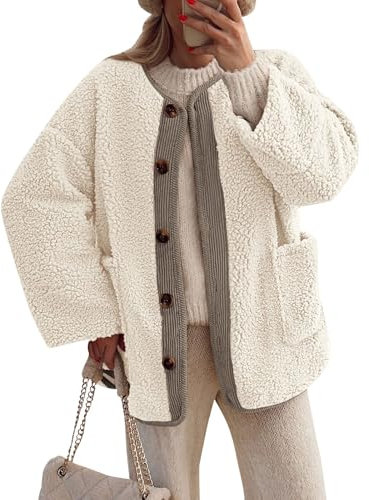 Taillierte Winterjacke Damen Herbst Herbst Laufjacke Fleece Hoodie Damen Plus Größe Freizeit Jackenerweiterung Parka Longline Ausgefallene Jacken - Jacken Damen Braune Winterjacke Damen(1-Beige,XL)
