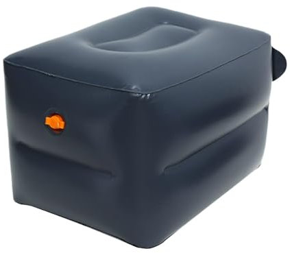 Coussin Repose-Pieds Gonflable, Support Confortable pour Les Voyages en Voiture, Valve Anti-Fuite à Gonflage Rapide, Conception De Décompression Ergonomique