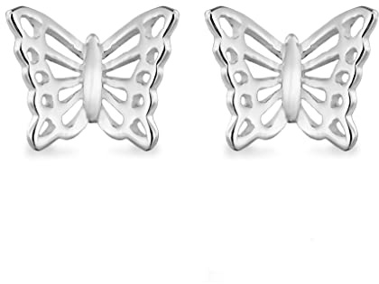 Tuscany Silver Örhängen sterlingsilver filigran fjäril